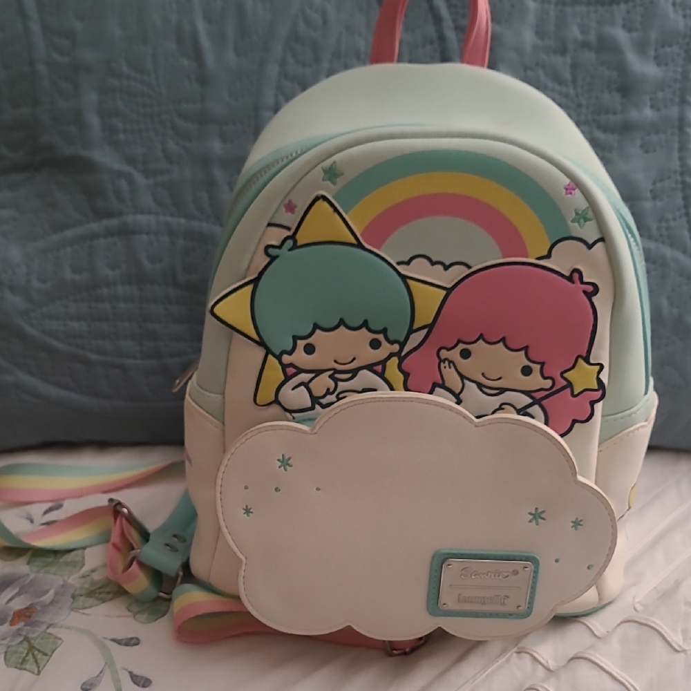 Loungefly Sanrio Little Twin Stars Mini Backpack